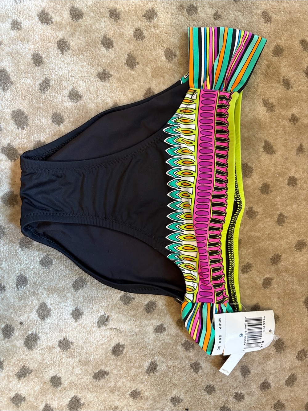 Trina Turk swim bottoms size 6 NWT